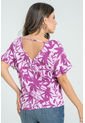 Blusa London Violeta Ragged Pf31113188 de RAGSTYLE