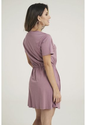 Vestido Amatista Violeta Ragged Pf31511202