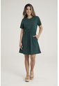 Vestido Amatista Verde Ragged Pf31511202 de RAGSTYLE