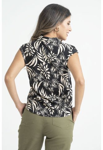 Blusa Malai Negro Ragged Pf31113160 RAGSTYLE