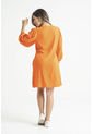 Vestido Simone Corto Naranja Ragged Pf31511317 de RAGSTYLE