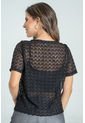 Blusa Maia Negro Ragged Pf32111309 de RAGSTYLE