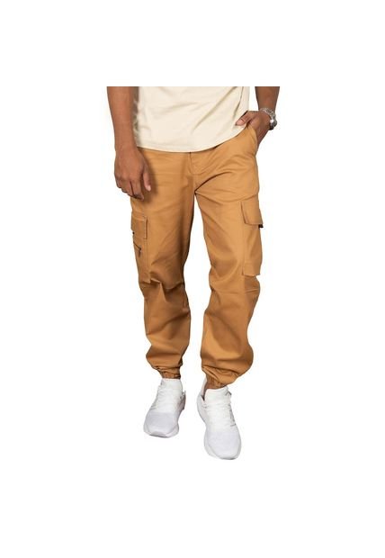 PANTALON RAPPAZ HOMBRE R24020057 CAMEL Talla 34