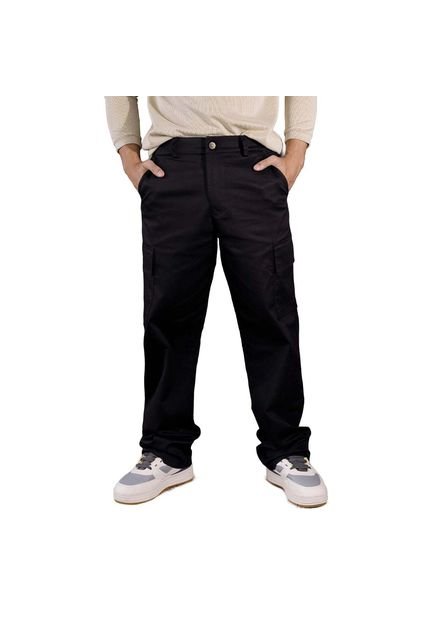 PANTALON RAPPAZ HOMBRE R29020052 NEGRO Talla 32