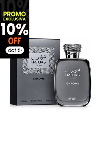 Perfume Rasasi Hawas Chrome Hombre 100 Ml EDP Rasasi