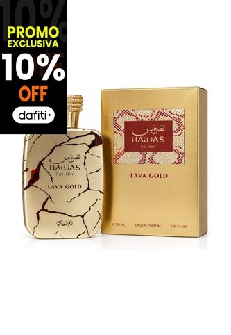 Perfume Hawas Lava Gold Rasasi Hombre 100 Ml EDP Rasasi