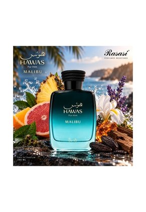 Perfume Rasasi Hawas Malibu Hombre 100 Ml EDP