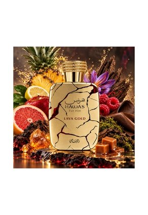 Perfume Hawas Lava Gold Rasasi Hombre 100 Ml EDP