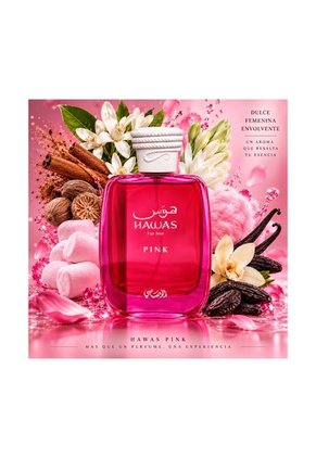 Perfume Rasasi Hawas Pink Mujer 100 Ml EDP