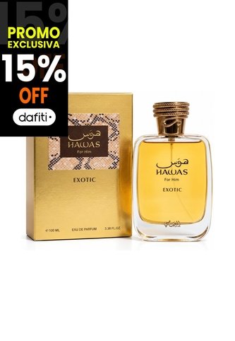 Perfume Hawas Exotic Rasasi Hombre 100 Ml EDP Rasasi