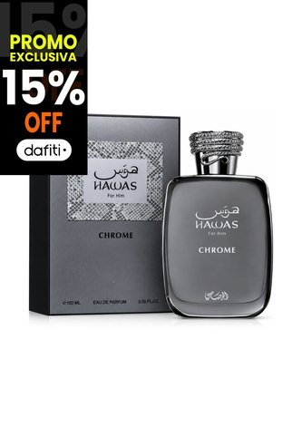 Perfume Rasasi Hawas Chrome Hombre 100 Ml EDP Rasasi