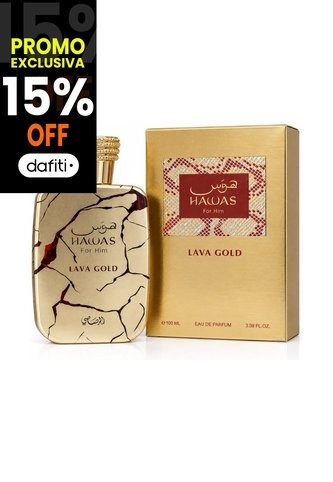 Perfume Hawas Lava Gold Rasasi Hombre 100 Ml EDP Rasasi