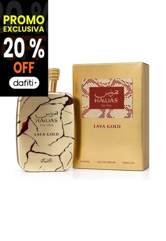 Perfume Hawas Lava Gold Rasasi Hombre 100 Ml EDP Rasasi