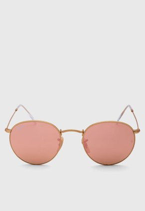 Gafas de Sol Ray-Ban Round Metal Dorado
