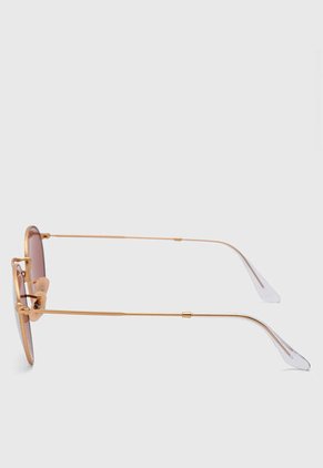 Gafas de Sol Ray-Ban Round Metal Dorado