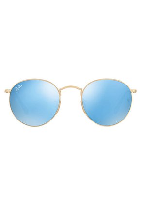 Gafas Doradas-Café Ray Ban Round Flashlenses