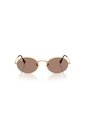 Gafas De Sol Ray-Ban Oval RB3547 Dorado Hombre Y Mujer de Ray-Ban