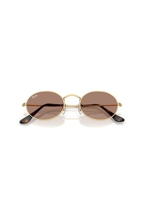 Gafas De Sol Ray-Ban Oval RB3547 Dorado Hombre Y Mujer