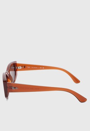 Gafas de Sol Ray-Ban Bio-Based Naranja Transparente