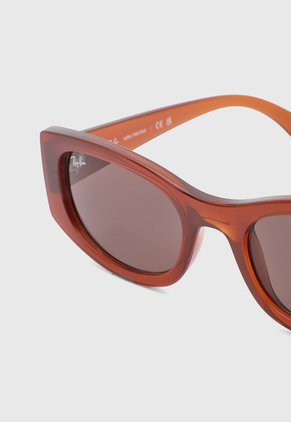 Gafas de Sol Ray-Ban Bio-Based Naranja Transparente