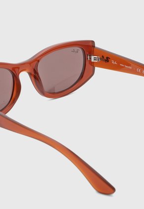 Gafas de Sol Ray-Ban Bio-Based Naranja Transparente