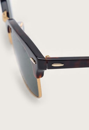 Gafas Marrón-Dorado Ray-Ban Clubmaster Square