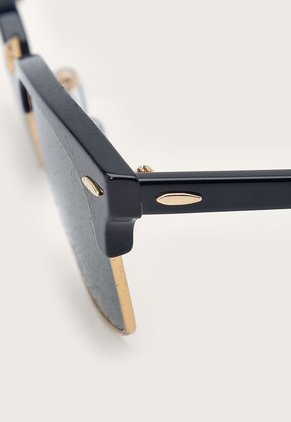 Gafas Negro-Dorado Ray-Ban Clubmaster Square