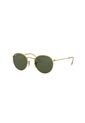 Gafas De Sol Ray-Ban Round Metal RB3447 Dorado Hombre de Ray-Ban