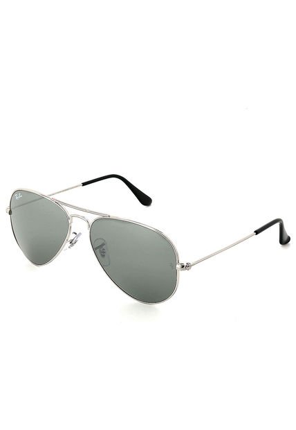 Gafas Plateadas-Negras  Ray Ban 0RB3025
