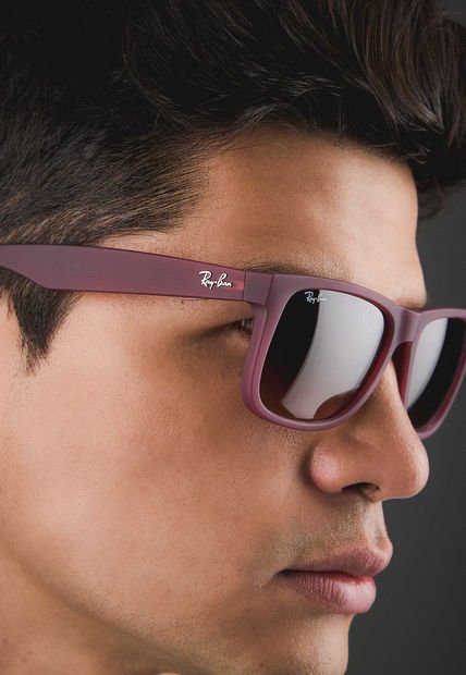 Gafas de Sol Violeta-Café Ray-Ban Justin