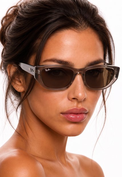Gafas de Sol Ray-Ban Bio-Based Café Transparente
