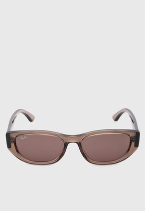 Gafas de Sol Ray-Ban Bio-Based Café Transparente