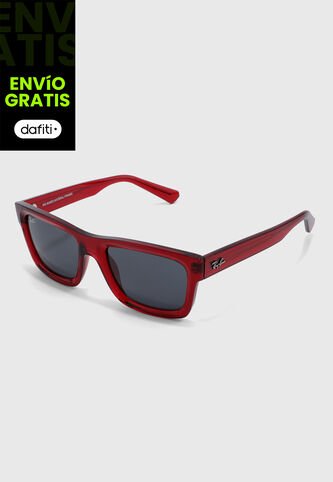 Gafas de Sol Ray-Ban Warren Transparente Rojo Ray-Ban