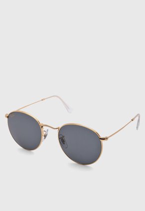 Gafas de Sol Ray-Ban Round Metal Dorado