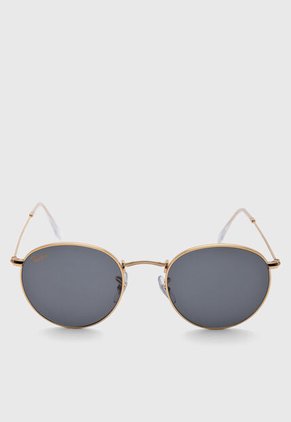 Gafas de Sol Ray-Ban Round Metal Dorado
