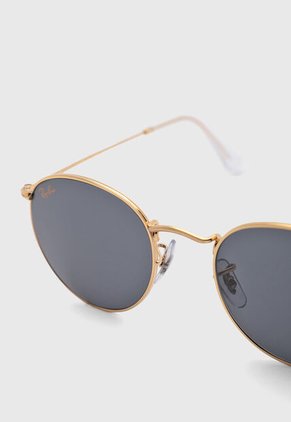 Gafas de Sol Ray-Ban Round Metal Dorado