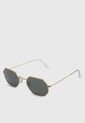 Gafas de Sol Dorado-Verde Ray-Ban Octagonal Classic de Ray-Ban