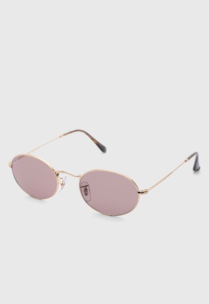 Gafas de Sol Ray-Ban Oval Dorado