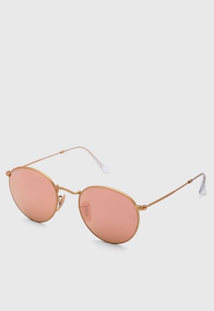Gafas de Sol Ray-Ban Round Metal Dorado