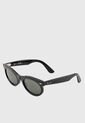 Gafas de Sol Ray-Ban Wayfarer Oval Negro de Ray-Ban
