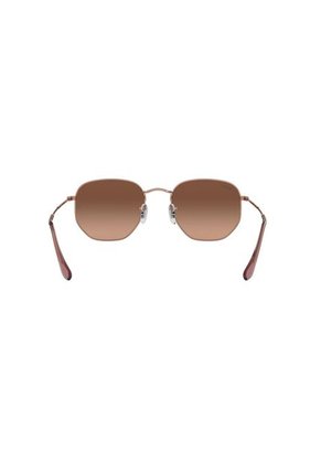 Gafas De Sol Ray-Ban Hexagonal RB3548 Rojo Hombre Y Mujer