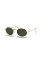 Gafas De Sol Ray-Ban Oval RB3547 Dorado Hombre Y Mujer de Ray-Ban