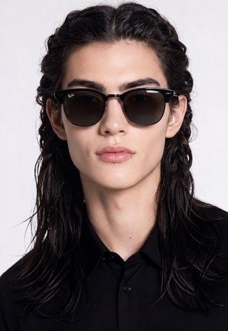 Gafas de Sol Ray-Ban Clubmaster Marble Negro Ray-Ban