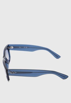 Gafas de Sol Ray-Ban Mega Wayfarer II Azul Transparente