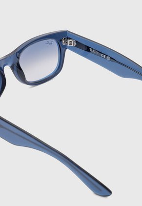 Gafas de Sol Ray-Ban Mega Wayfarer II Azul Transparente