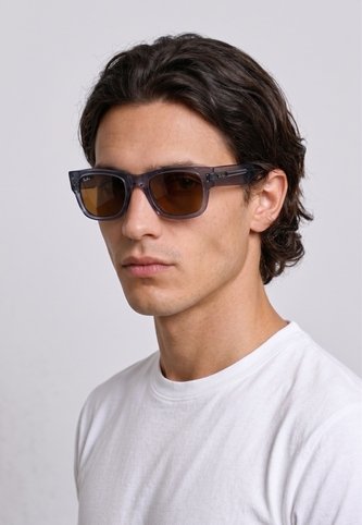 Gafas de Sol Ray-Ban Mega Wayfarer Transparente Azul Ray-Ban