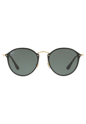 Gafas Doradas-Negras-Café Ray Ban Blaze Round