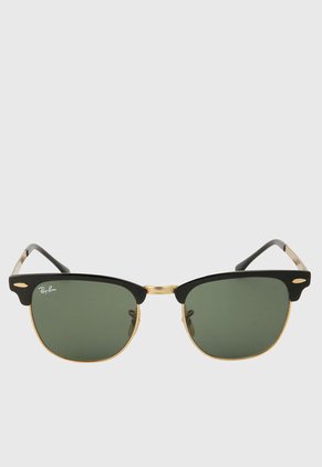 Gafas Negro-Dorado Ray-Ban Clubmaster Metal