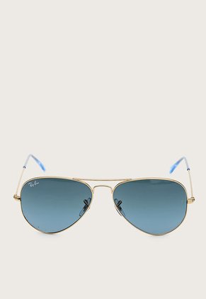 Gafas Dorado-Azul Ray-Ban Aviator Large Metal