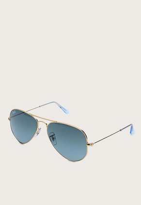Gafas Dorado-Azul Ray-Ban Aviator Large Metal